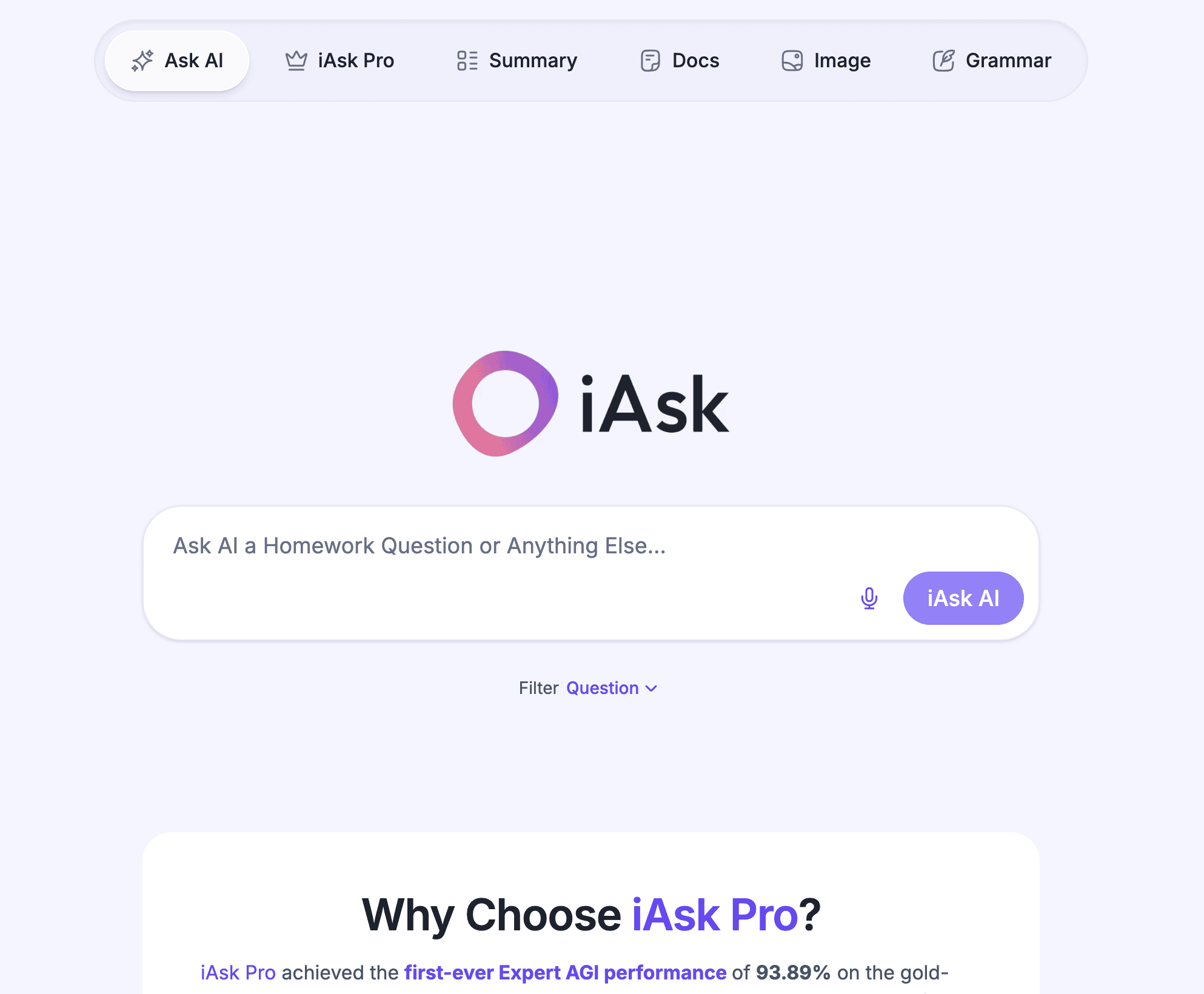 iAsk AI