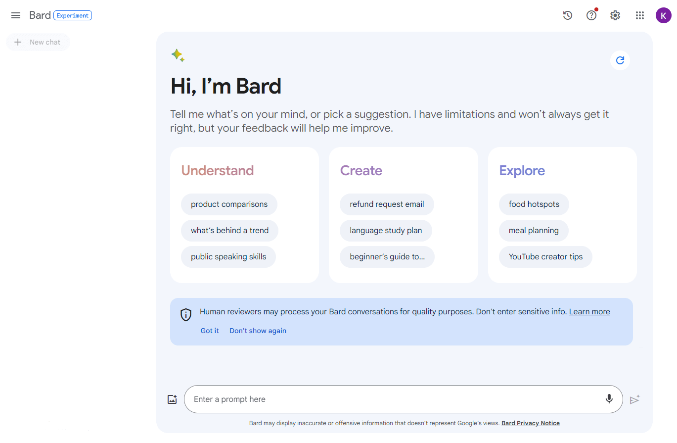 Google bard