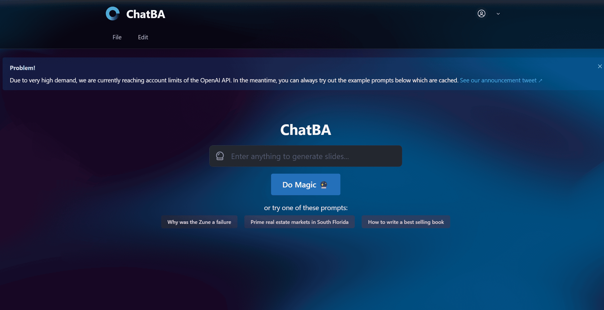 ChatBA